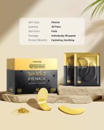 Maskiss 25-Pairs 24K Gold Under Eye Patches, Eye Mask, Eye Patches for Puffy Eyes, Eye Masks for Dark Circles and Puffiness, Collagen Skin Care Products - Image 7